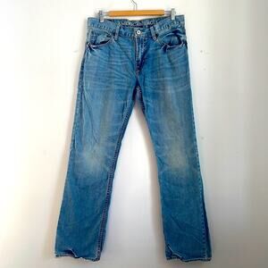 American Eagle Straight distressed denim jeans sz 34/34